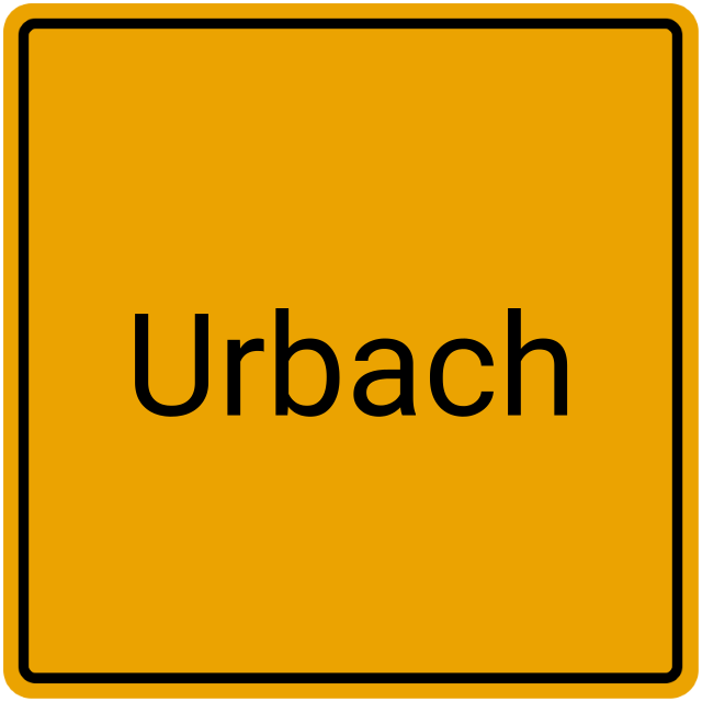 Meldebestätigung Urbach