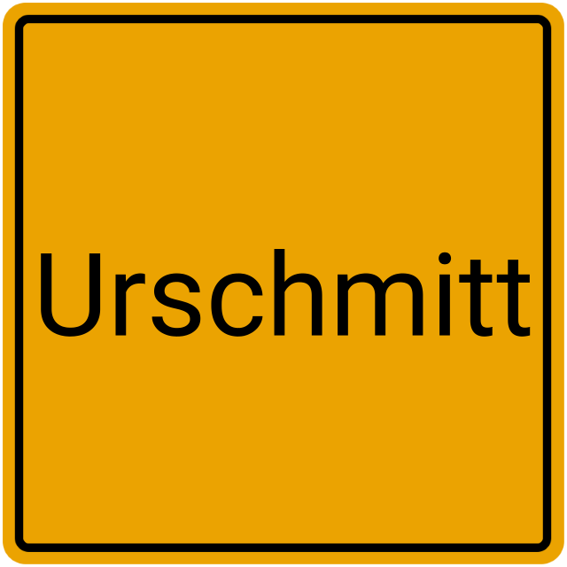 Meldebestätigung Urschmitt