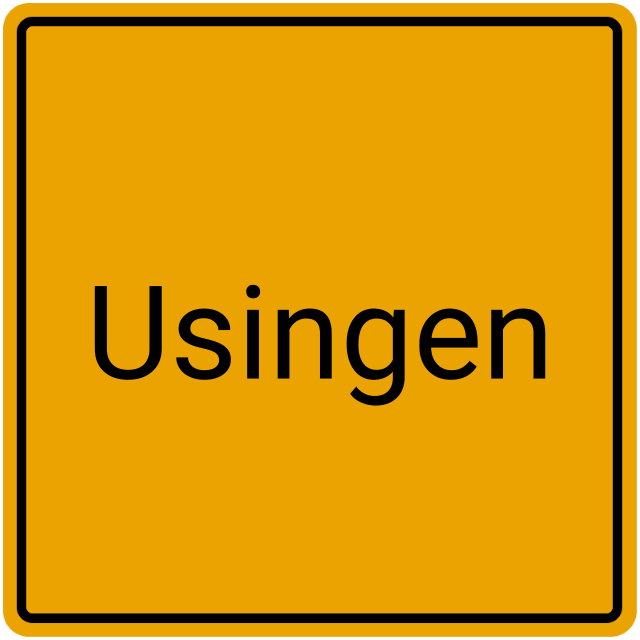 Meldebestätigung Usingen