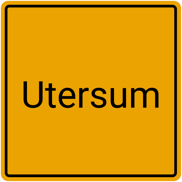 Meldebestätigung Utersum