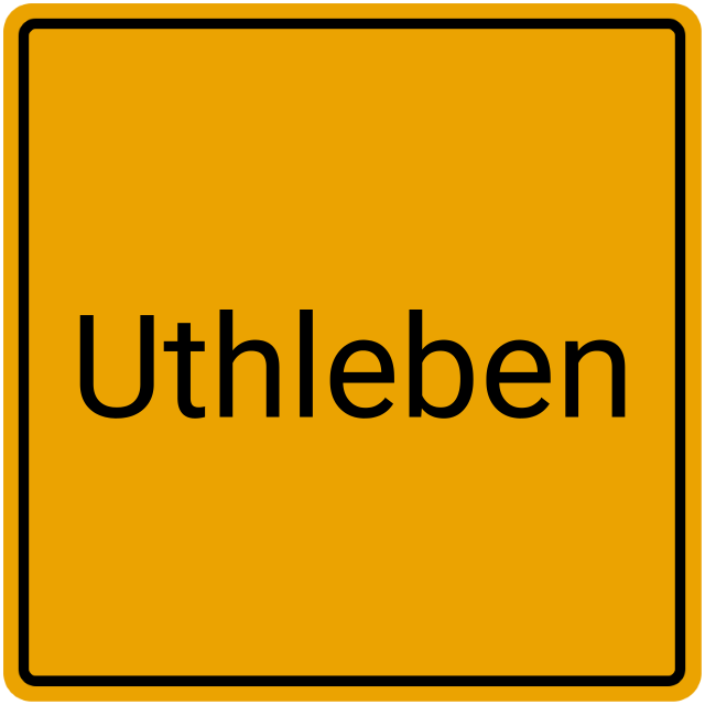 Meldebestätigung Uthleben