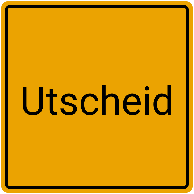 Meldebestätigung Utscheid