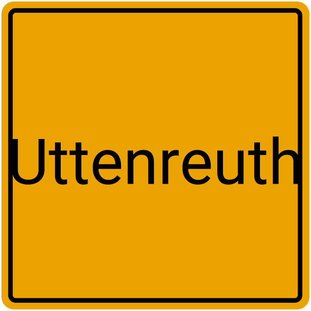 Meldebestätigung Uttenreuth