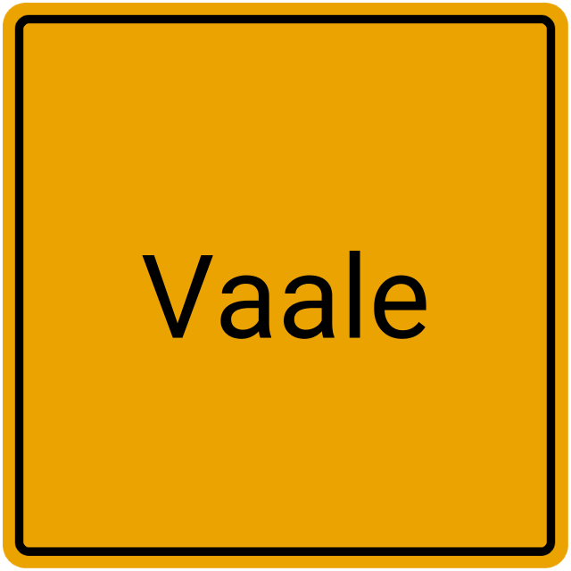 Meldebestätigung Vaale