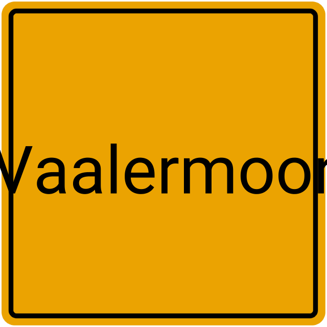 Meldebestätigung Vaalermoor