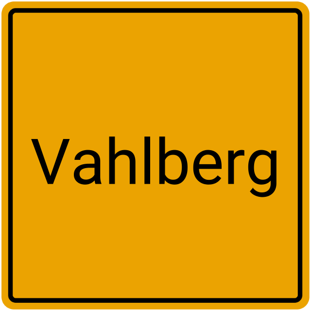 Meldebestätigung Vahlberg
