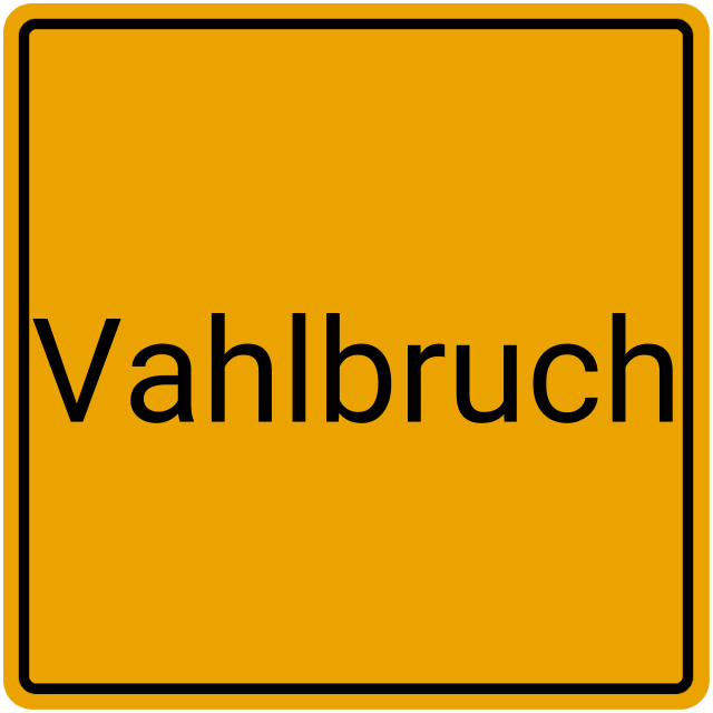 Meldebestätigung Vahlbruch