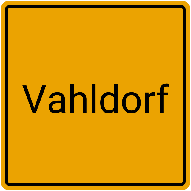 Meldebestätigung Vahldorf