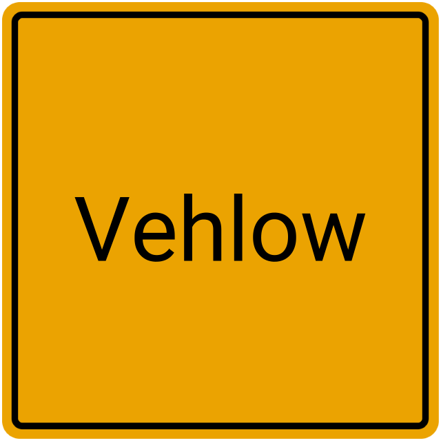 Meldebestätigung Vehlow