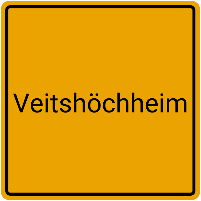 Meldebestätigung Veitshöchheim