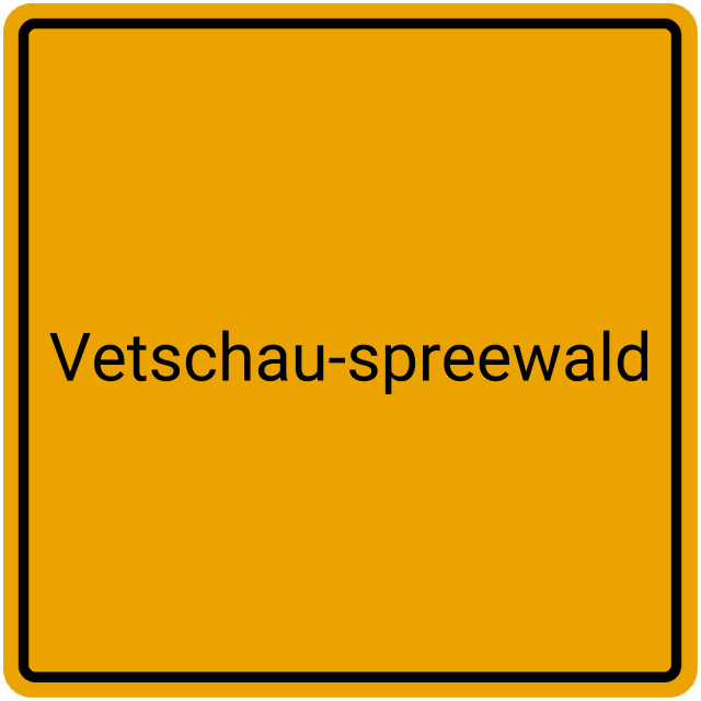 Meldebestätigung Vetschau-Spreewald