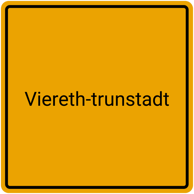 Meldebestätigung Viereth-Trunstadt