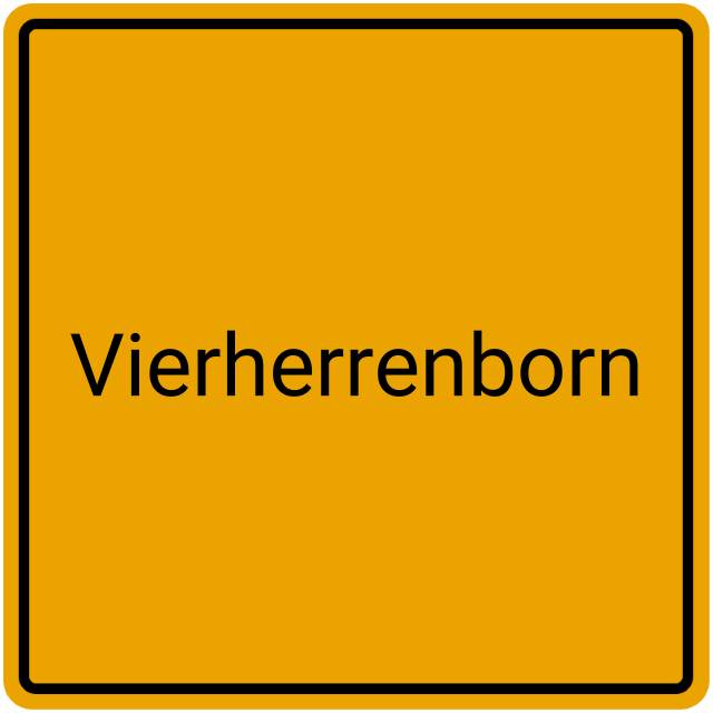 Meldebestätigung Vierherrenborn