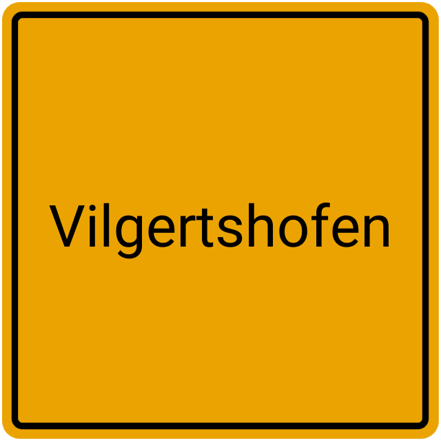 Meldebestätigung Vilgertshofen