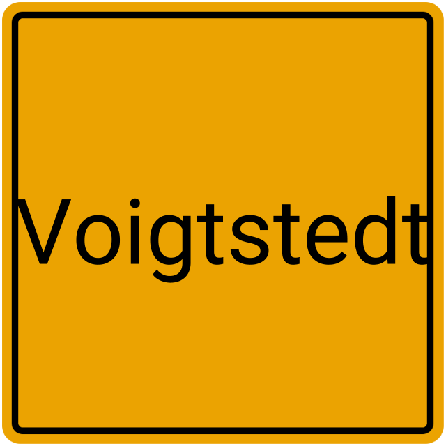 Meldebestätigung Voigtstedt