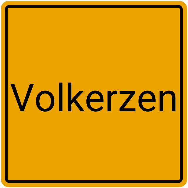 Meldebestätigung Volkerzen