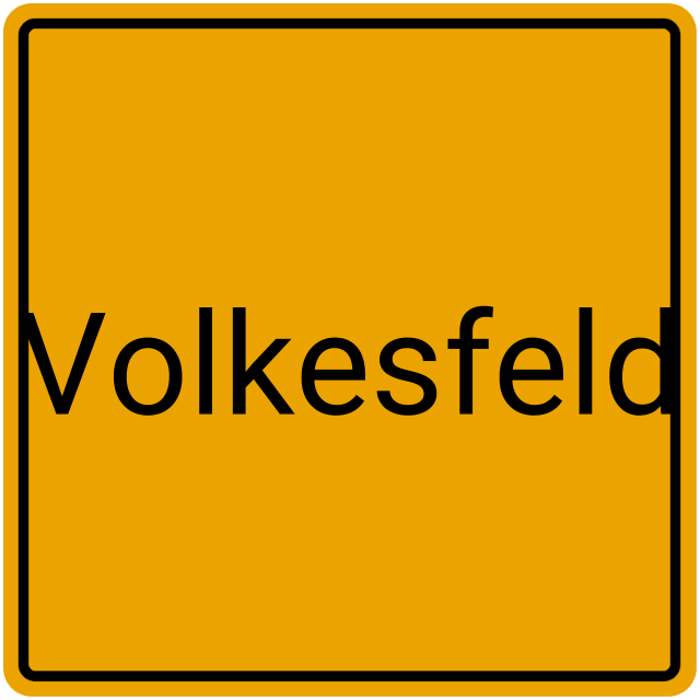 Meldebestätigung Volkesfeld