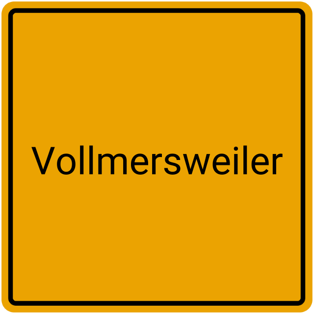 Meldebestätigung Vollmersweiler