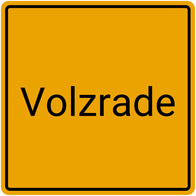 Meldebestätigung Volzrade