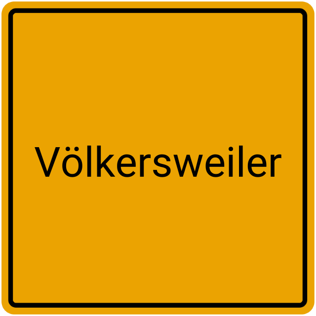 Meldebestätigung Völkersweiler