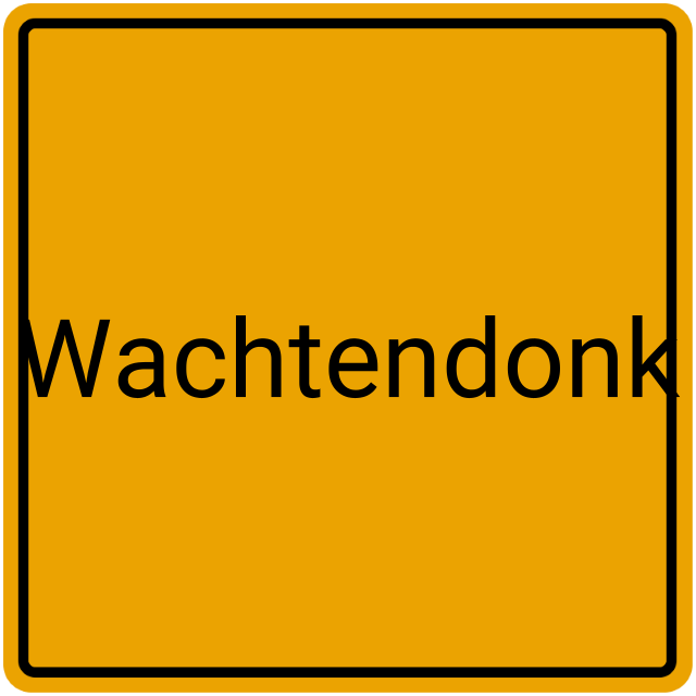 Meldebestätigung Wachtendonk