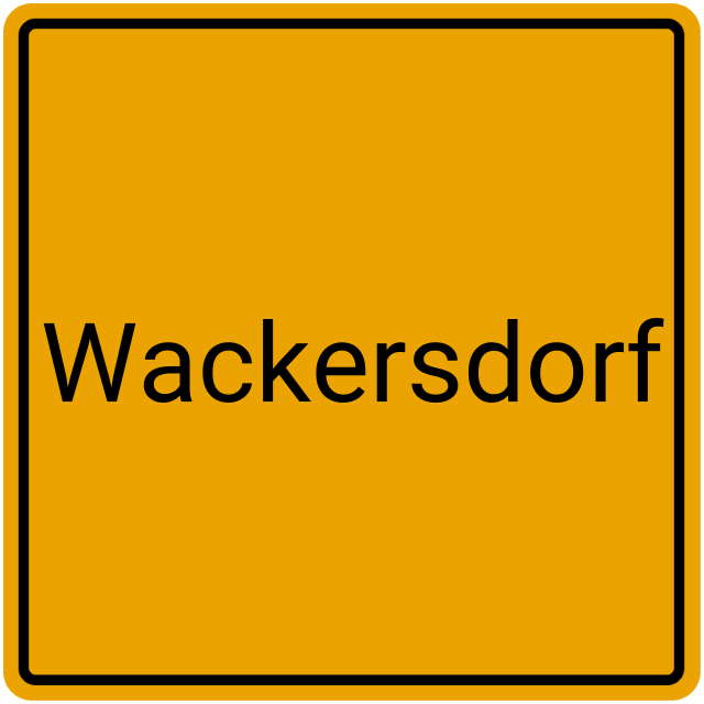 Meldebestätigung Wackersdorf