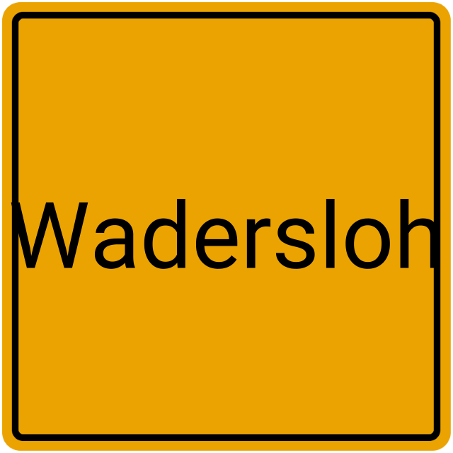 Meldebestätigung Wadersloh