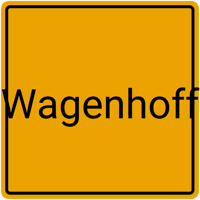 Meldebestätigung Wagenhoff