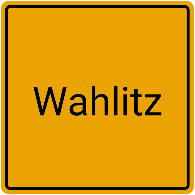 Meldebestätigung Wahlitz