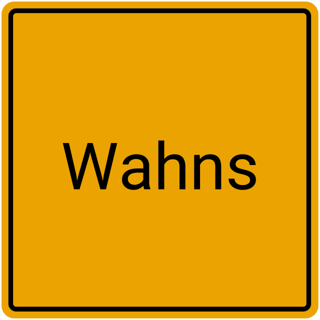 Meldebestätigung Wahns