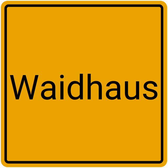 Meldebestätigung Waidhaus