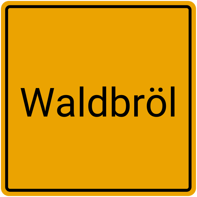 Meldebestätigung Waldbröl