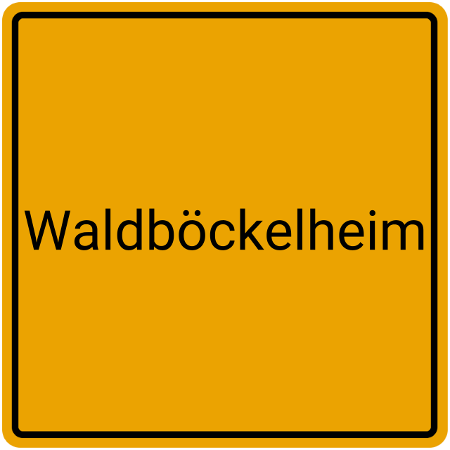 Meldebestätigung Waldböckelheim