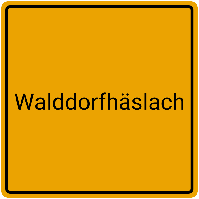 Meldebestätigung Walddorfhäslach