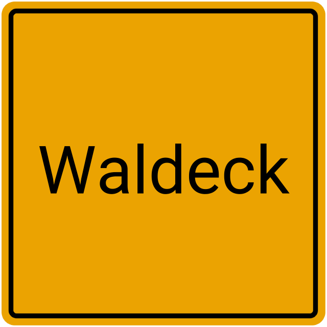 Meldebestätigung Waldeck