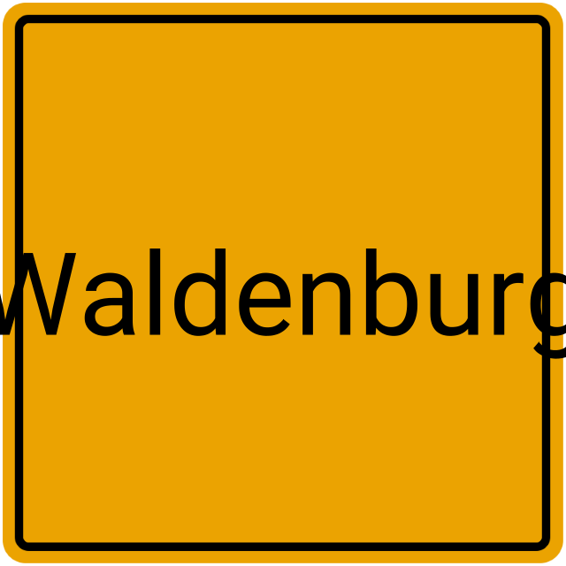 Meldebestätigung Waldenburg