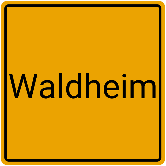 Meldebestätigung Waldheim