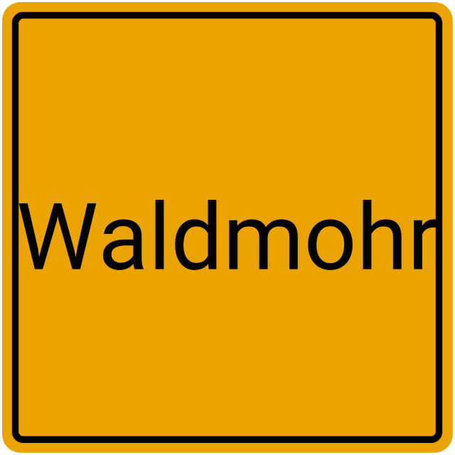 Meldebestätigung Waldmohr