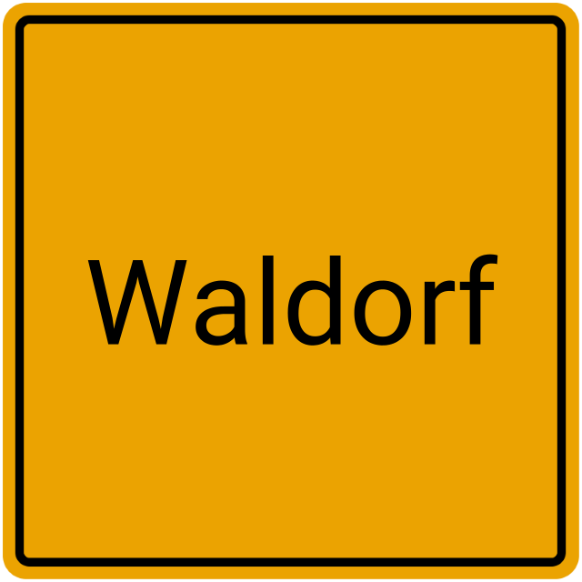 Meldebestätigung Waldorf
