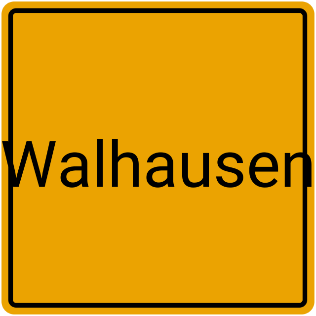 Meldebestätigung Walhausen