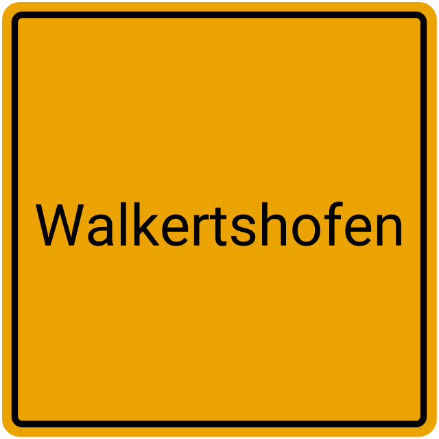 Meldebestätigung Walkertshofen