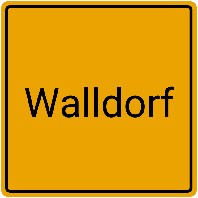 Meldebestätigung Walldorf