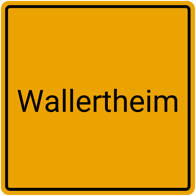 Meldebestätigung Wallertheim