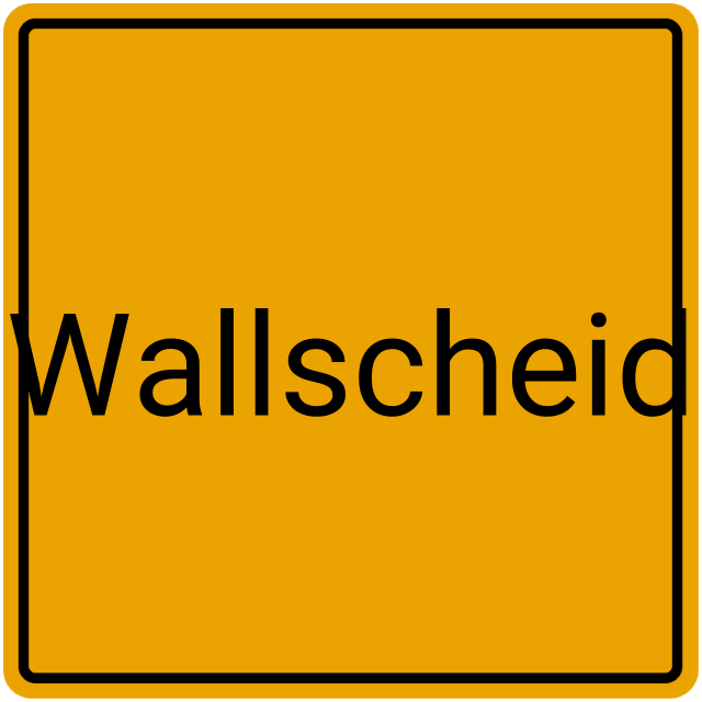 Meldebestätigung Wallscheid