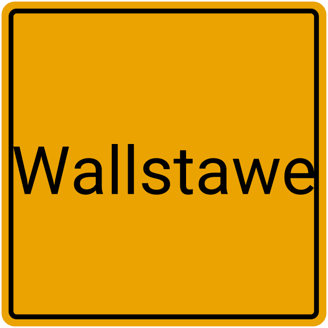 Meldebestätigung Wallstawe