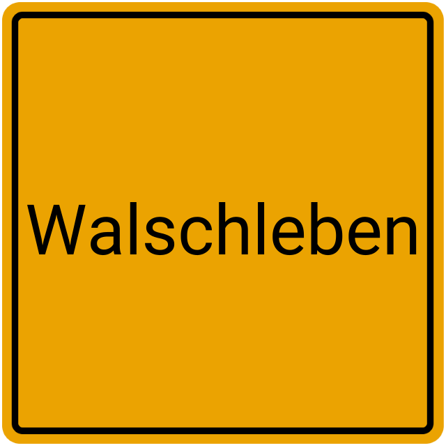 Meldebestätigung Walschleben