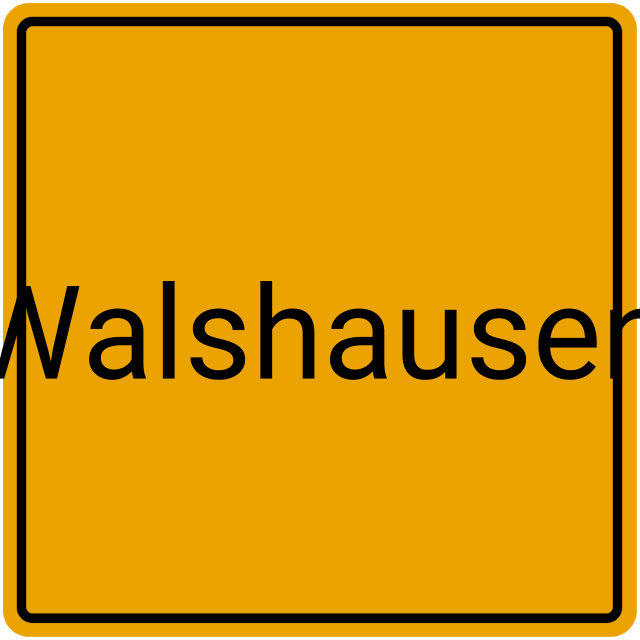 Meldebestätigung Walshausen