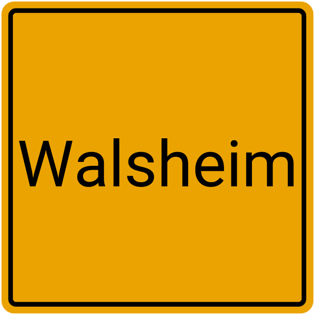 Meldebestätigung Walsheim