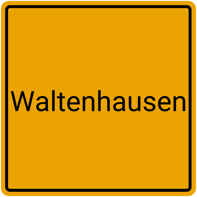 Meldebestätigung Waltenhausen