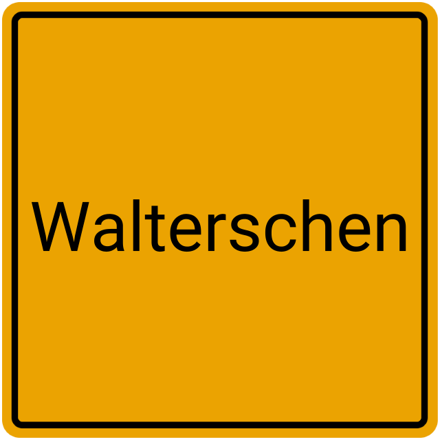 Meldebestätigung Walterschen